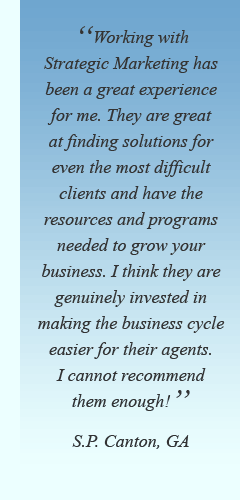 Strategic Marketing SF Platnium Producer's Club quote